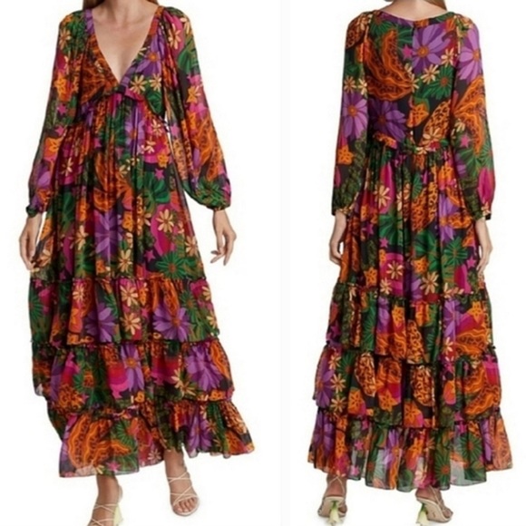 Farm Rio Star Fruit Maxidress - Picture 3 of 4